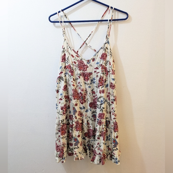 American Eagle Outfitters Floral Mini Dress, Women's Medium - Picture 1 of 12